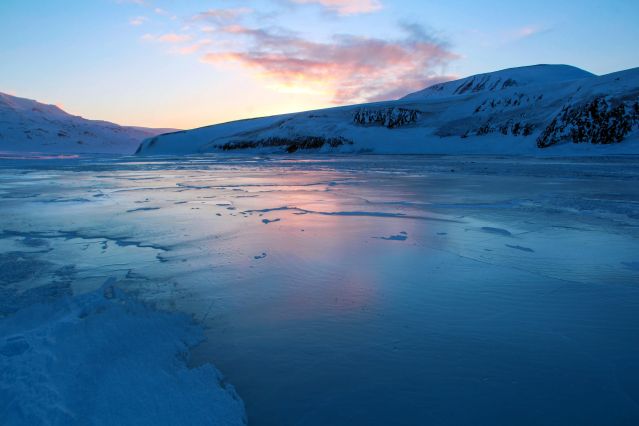 Image Templefjord à ski, entre glaciers et banquise