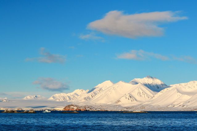 Image Isfjord et côte ouest du Svalbard