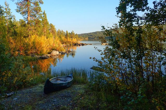 Rive d un lac sue´dois - Suède