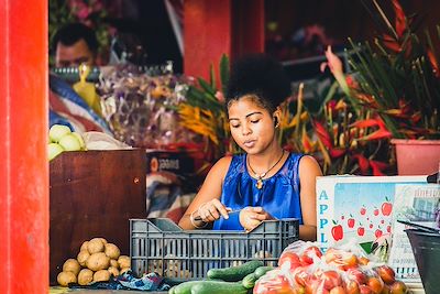 Marché de Victoria - Mahé - Seychelles