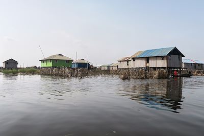 Ganvié sur le lac Nokoué - Bénin