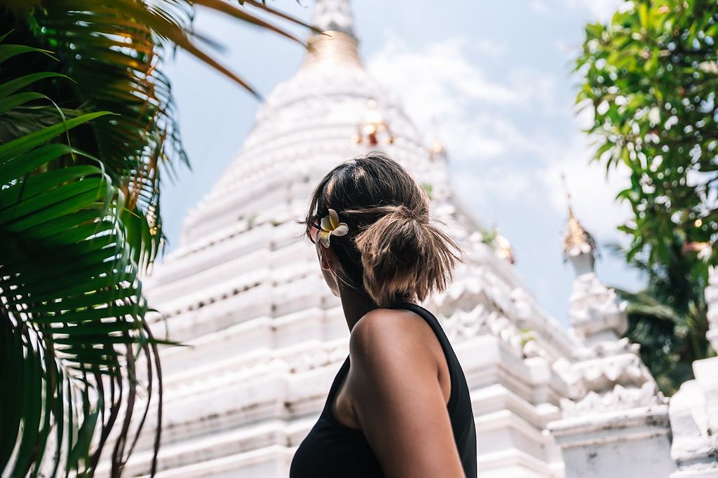 Image Plage Railay – Wat Chai Watthanaram en barge – Randonnée Doi Inthanon