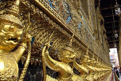 © Marie Joffres - Wat Phra Kaeo - Bangkok - Thailande Wat Phra Kaeo - Bangkok - Thailande