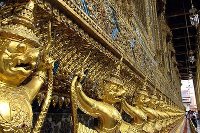 © Marie Joffres - Wat Phra Kaeo - Bangkok - Thailande Wat Phra Kaeo - Bangkok - Thailande