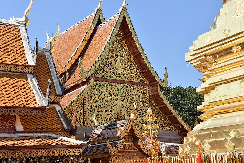 Image Lodges Chiang Mai - Trek triangle d'or - Doi Suthep - Temple blanc Chiang Rai