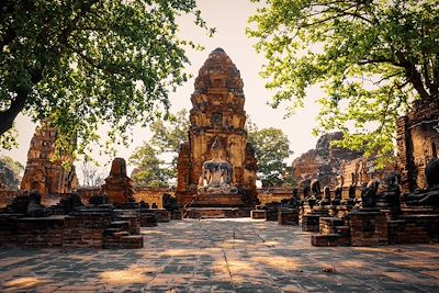 © Nicolas Brocard-Saidi - Wat Mahathat- Ayutthaya - Thaïlande Wat Mahathat- Ayutthaya - Thaïlande