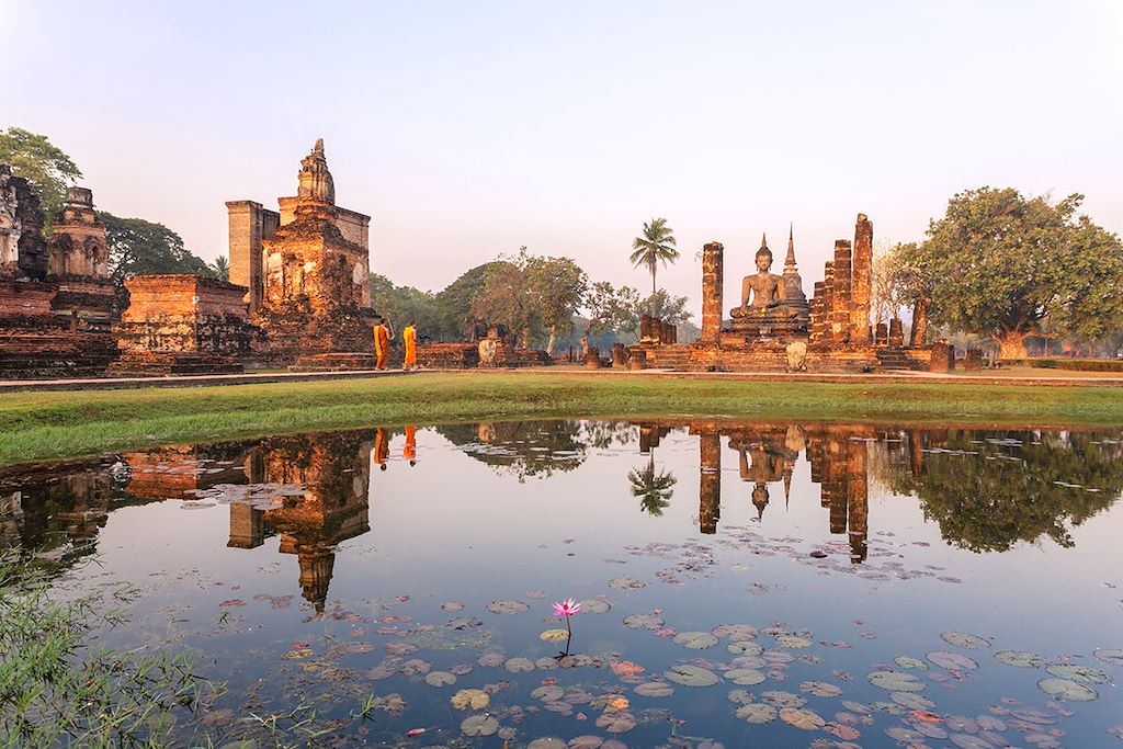 Image Bangkok à vélo - cité de Sukhothai - Parc d'Ayutthaya