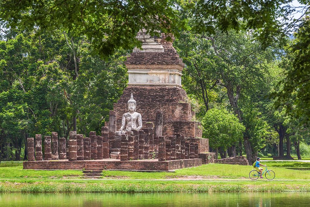Image Bangkok à vélo - cité de Sukhothai - Parc d'Ayutthaya