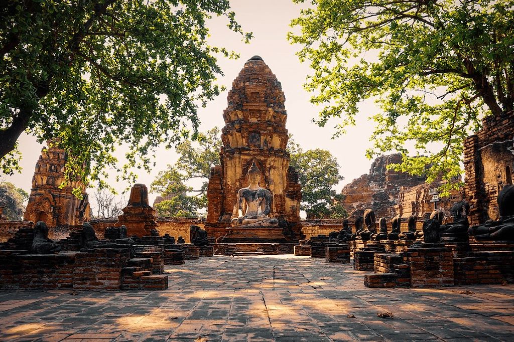 Image Bangkok à vélo - cité de Sukhothai - Parc d'Ayutthaya