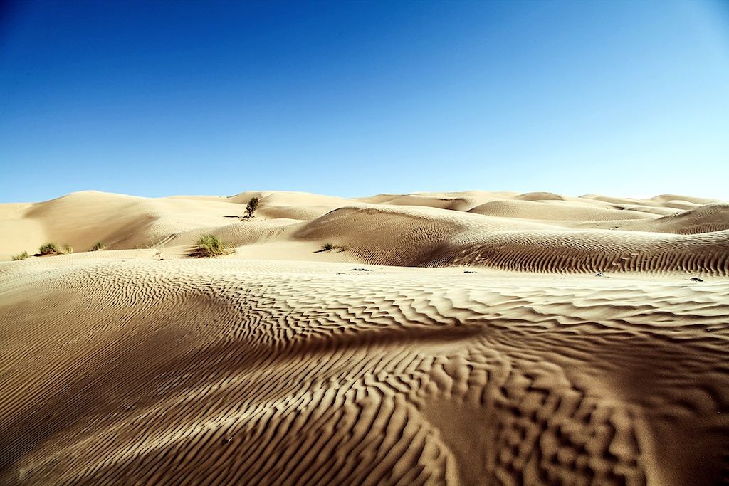 Au creux des dunes - Grand Erg Oriental - Tunisie