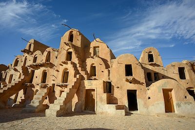 Habitations troglodytes - Matamata - Tunisie