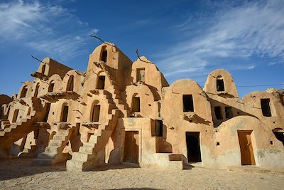 Habitations troglodytes - Matamata - Tunisie