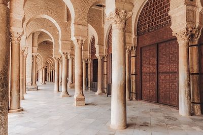 La Grande Mosquée de Kairouan (mosquée Oqba Ibn Nafi) - Kairouan - Tunisie