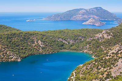 Blue lagoon - Oludeniz - Côte lycienne - Turquie