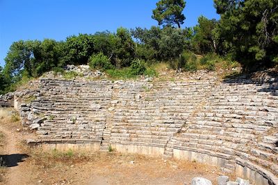 Amphithéâtre de Phaselis - Antalya - Turquie - Afrique