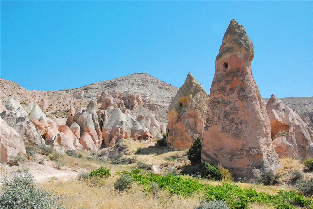 Image Randonnée En Turquie - Randonnée En Cappadoce - Cheminées De Fée - Goreme