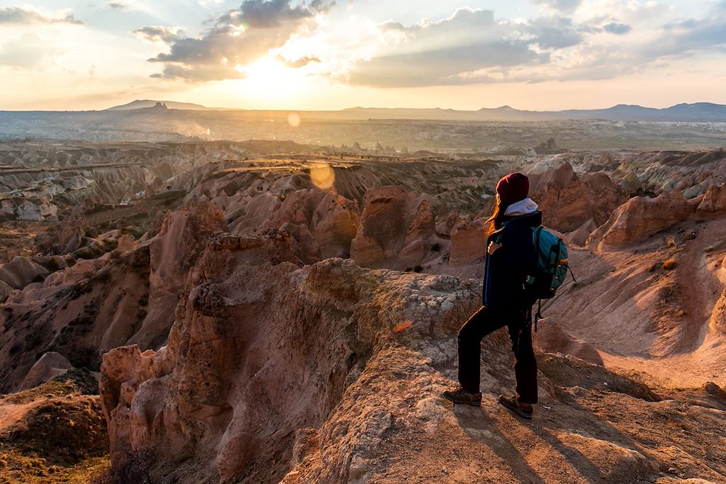 Image Randonnée En Turquie - Randonnée En Cappadoce - Cheminées De Fée - Goreme