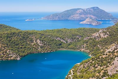 Blue lagoon - Oludeniz - Côte lycienne - Turquie