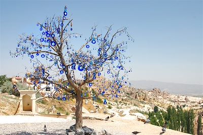 L'Arbre au nazar boncuk en Cappadoce  - Turquie