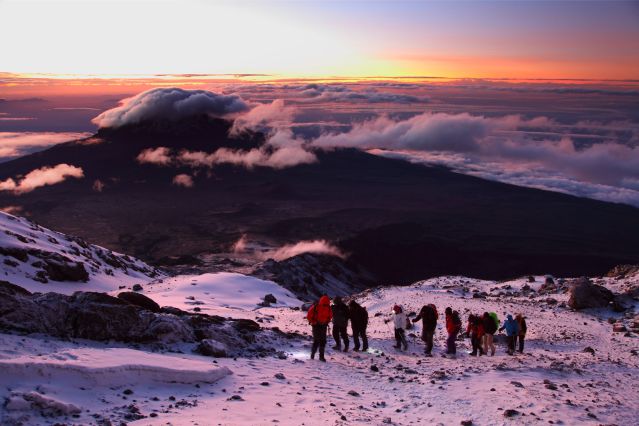 Au sommet du Kilimandjaro (5895m)