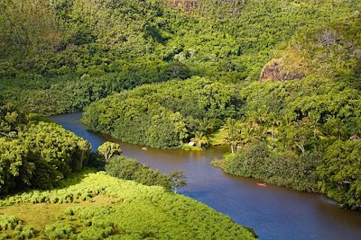 Wailua River - Kauai - Hawaï