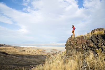 Randonnée dans les environs du Grand Lac Salé - Salt Lake City - Utah - Etats-Unis