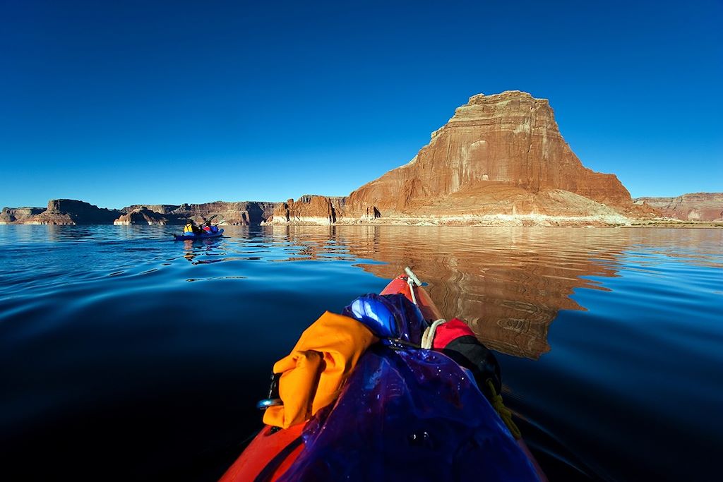 Voyage Aventure en kayak sur le lac Powell