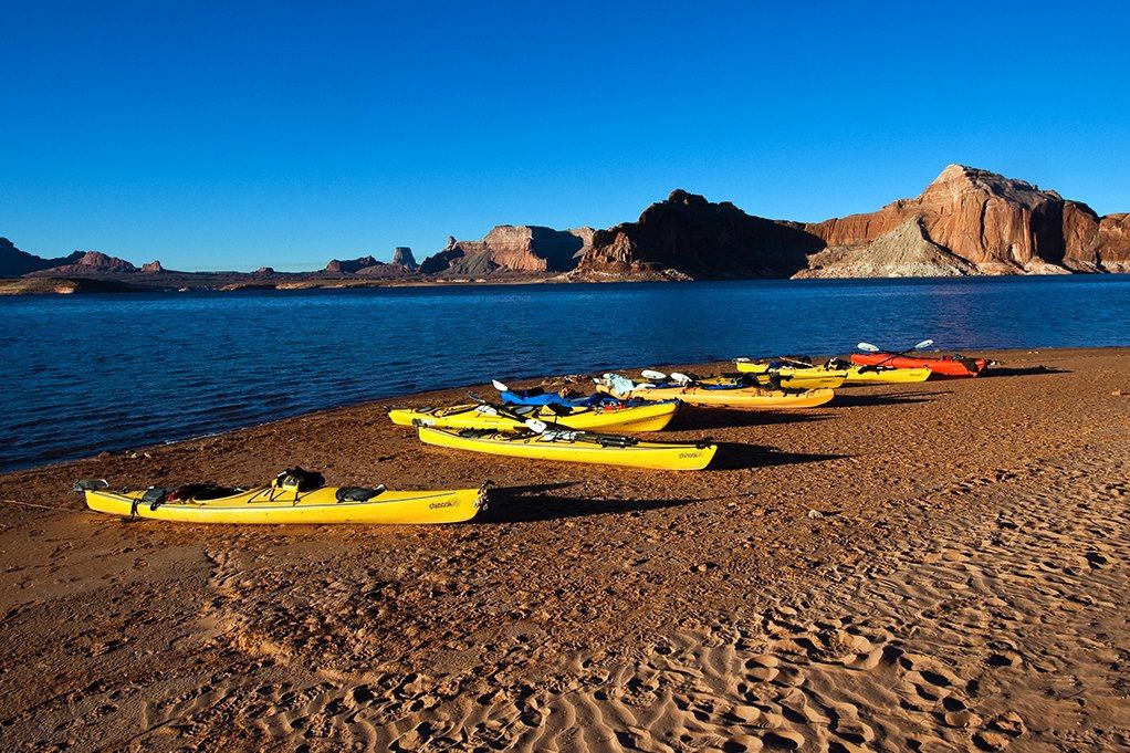Voyage Aventure en kayak sur le lac Powell 3