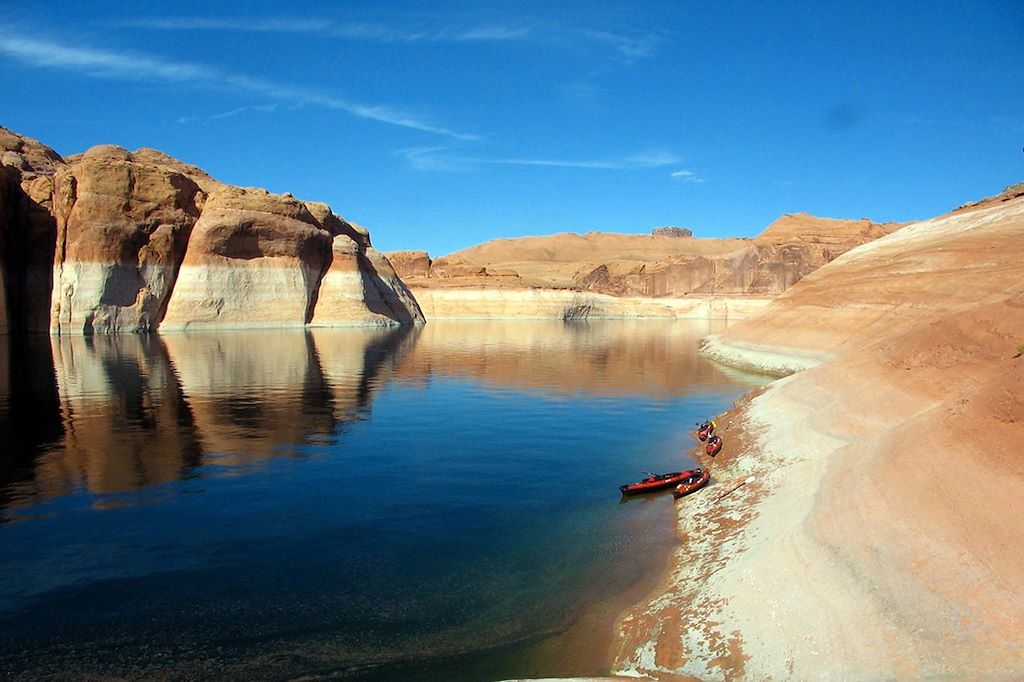 Voyage Aventure en kayak sur le lac Powell 2