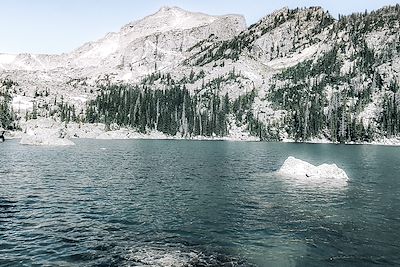 Lac Haiyaha - Parc national des Montagnes Rocheuses - Colorado - États-Unis