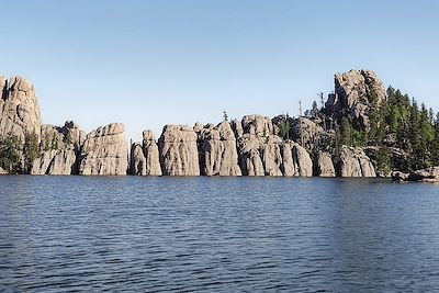 Sylvan Lake - Parc d’État de Custer - Dakota du Sud - États-Unis