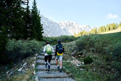 Randonnée dans le Colorado, USA
