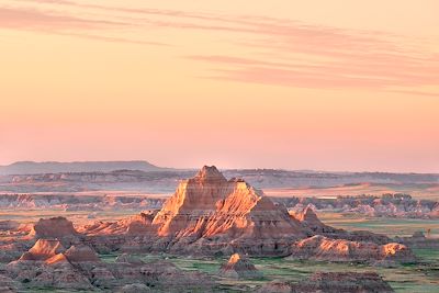Badlands National Park, sud Dakota , USA