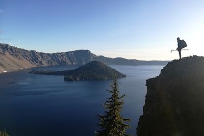 Parc National de Crater Lake et Wizard Island - Etats-Unis