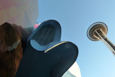 Experience Music Project et Space Needle - Seattle - Washington - Etats-Unis