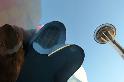 Experience Music Project et Space Needle - Seattle - Washington - Etats-Unis