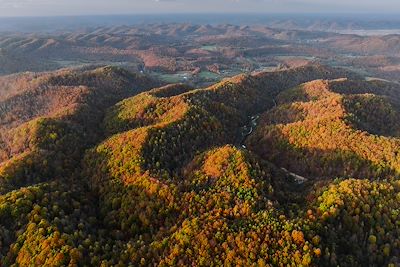 Contreforts des Appalaches, Kentucky, États-Unis