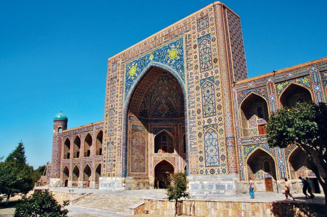 Place du Reghistan à Samarkand - Ouzbékistan