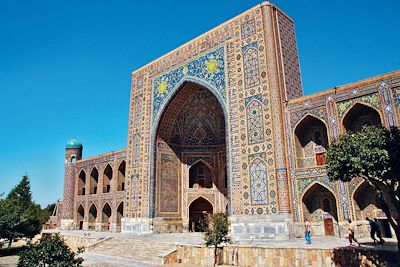 Place du Reghistan à Samarkand - Ouzbékistan