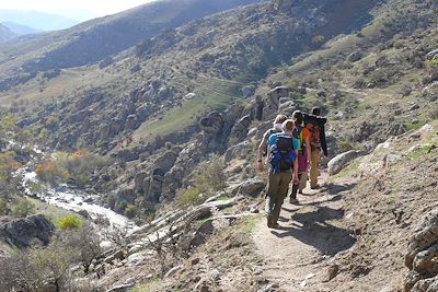 Randonnée dans la région d'Ayaktchi - Ouzbékistan