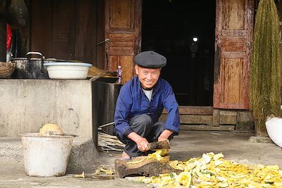 Villageois - Seo Lung - Phu Ta Ca - Vietnam