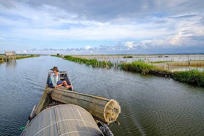 Pêcheur - Lagon de Tam Giang - Vietnam