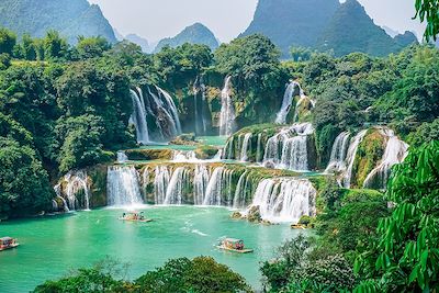 © Hao Zhou / Adobe Stock - Chutes de Ban Gioc - Vietnam Chutes de Ban Gioc - Vietnam