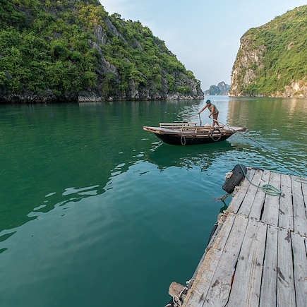 Vélo Vietnam Hanoi et la Baie d'Halong