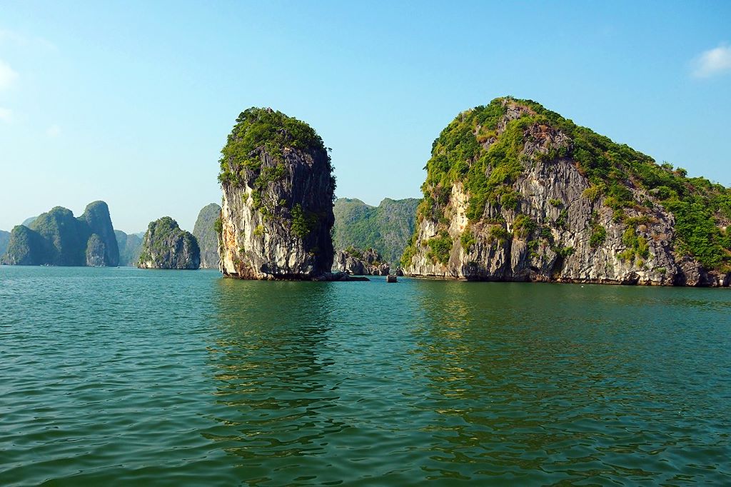 Image Baie d'Halong terrestre à vélo - Hanoi à vélo