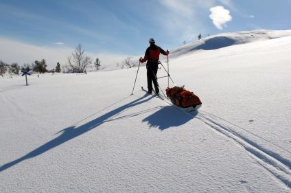 Ski, pulka et bivouac à travers la Laponie