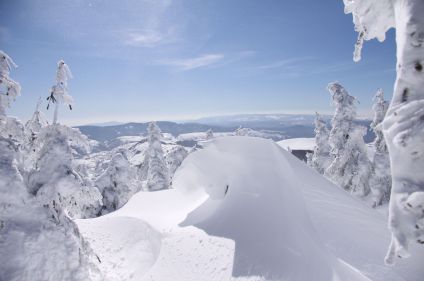 Découverte neige à Bagnols-les-Bains