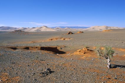 Randonnée dans le désert de Gobi