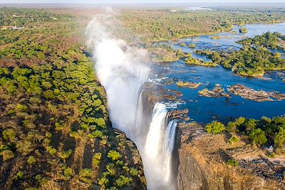 Grands espaces d'Afrique du Sud à Victoria Falls