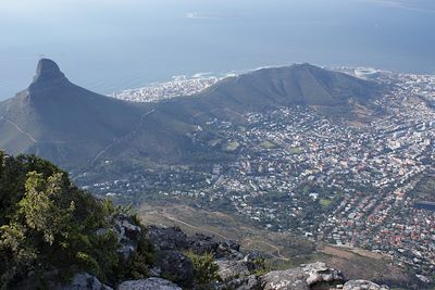 Le Cap vue de la Montagne de la Table - Afrique du Sud